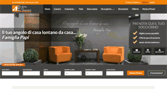 Desktop Screenshot of hotelilviandante.it